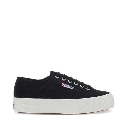 Superga 2740 Platform Sneakers In Black