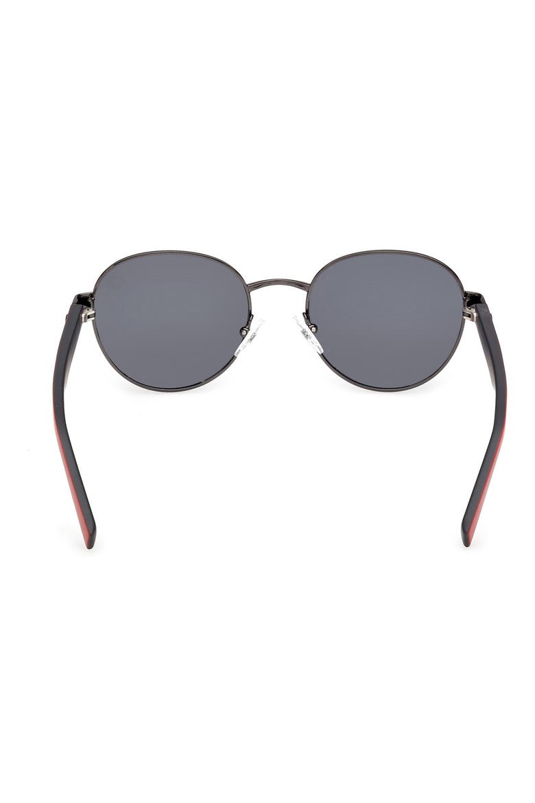 50mm Sunglasses, Alternate, color, SHINY GUNMETAL / SMOKE