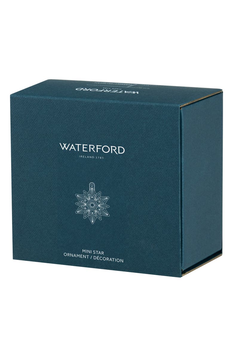 Waterford Mini Star Crystal Ornament, Alternate, color,