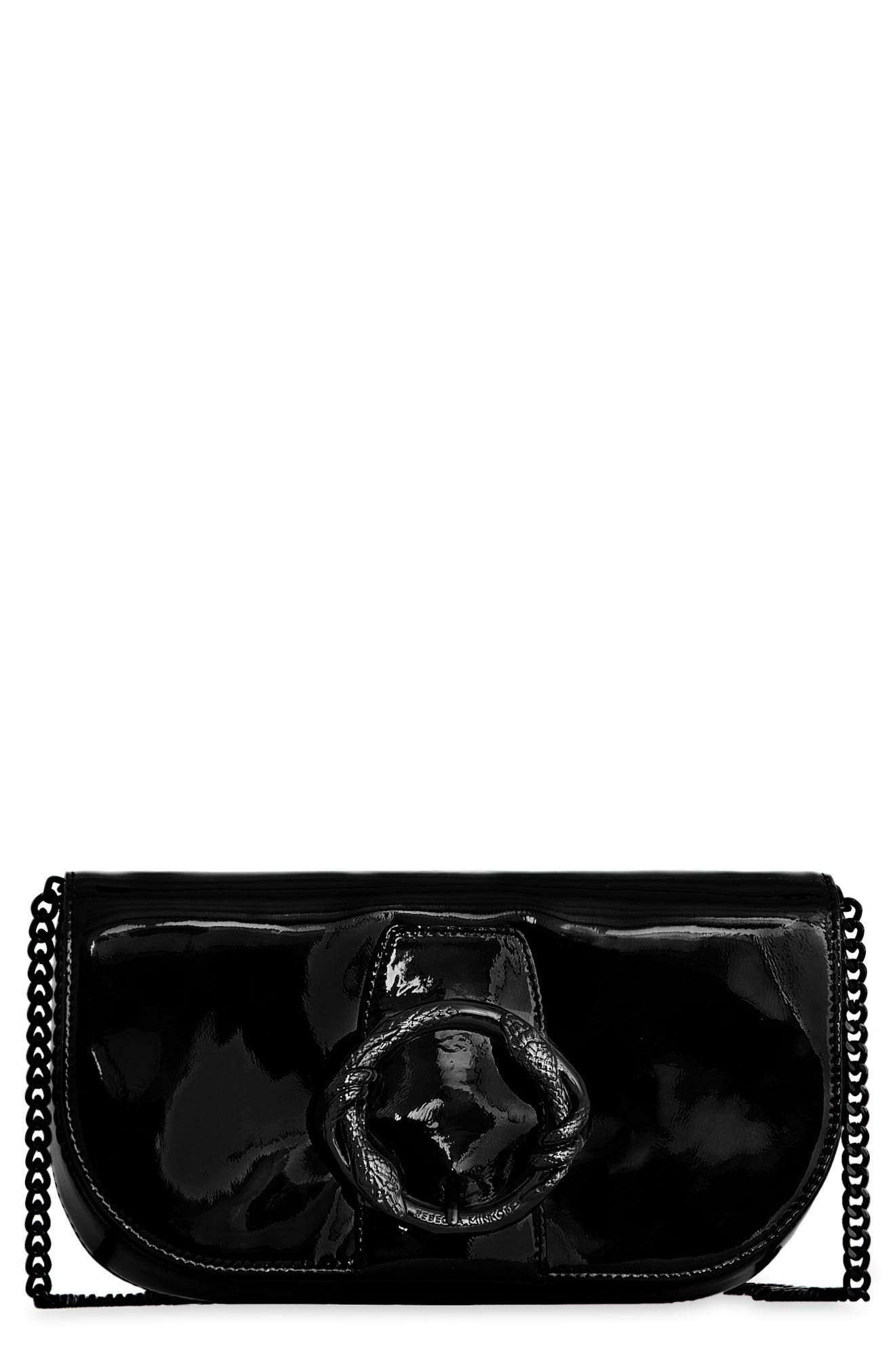 Rebecca Minkoff Snake Ring Crossbody Bag, Main, color, 