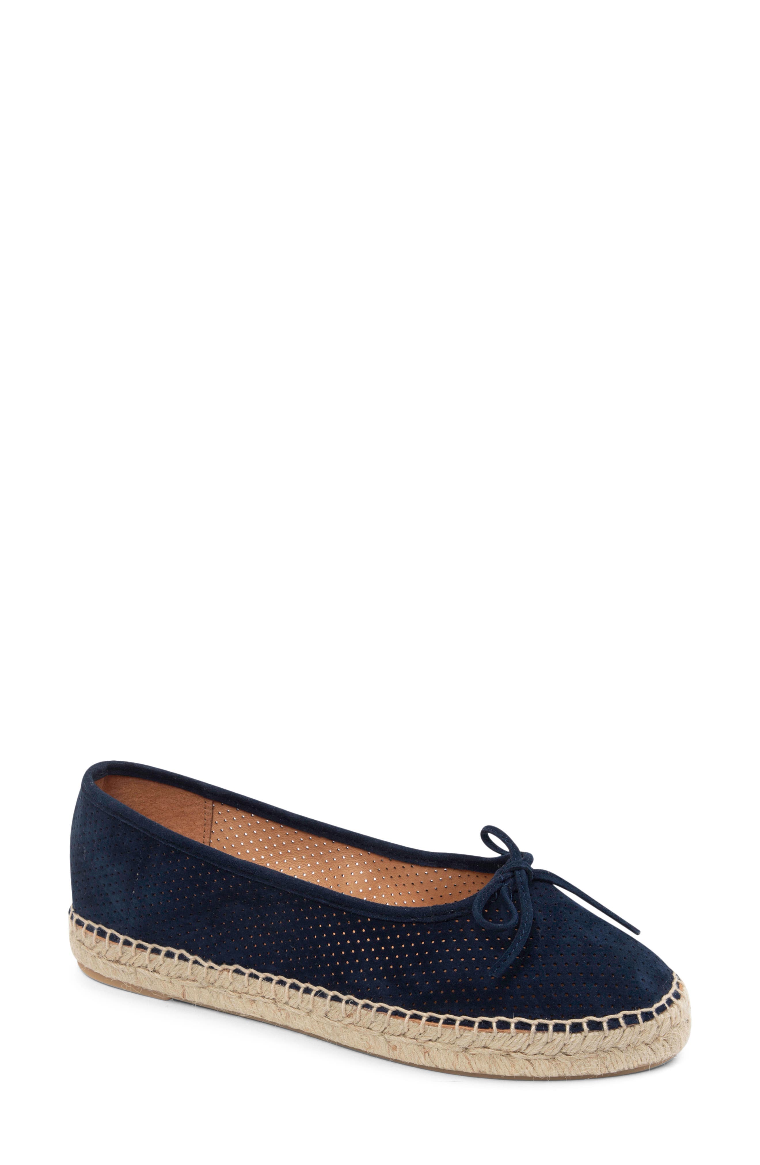  Navy Perforated Suede