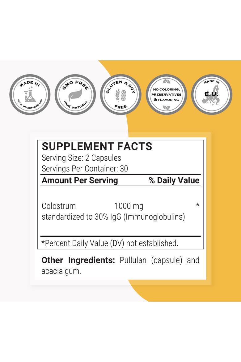 Colostrum Supplement, Alternate, color, None