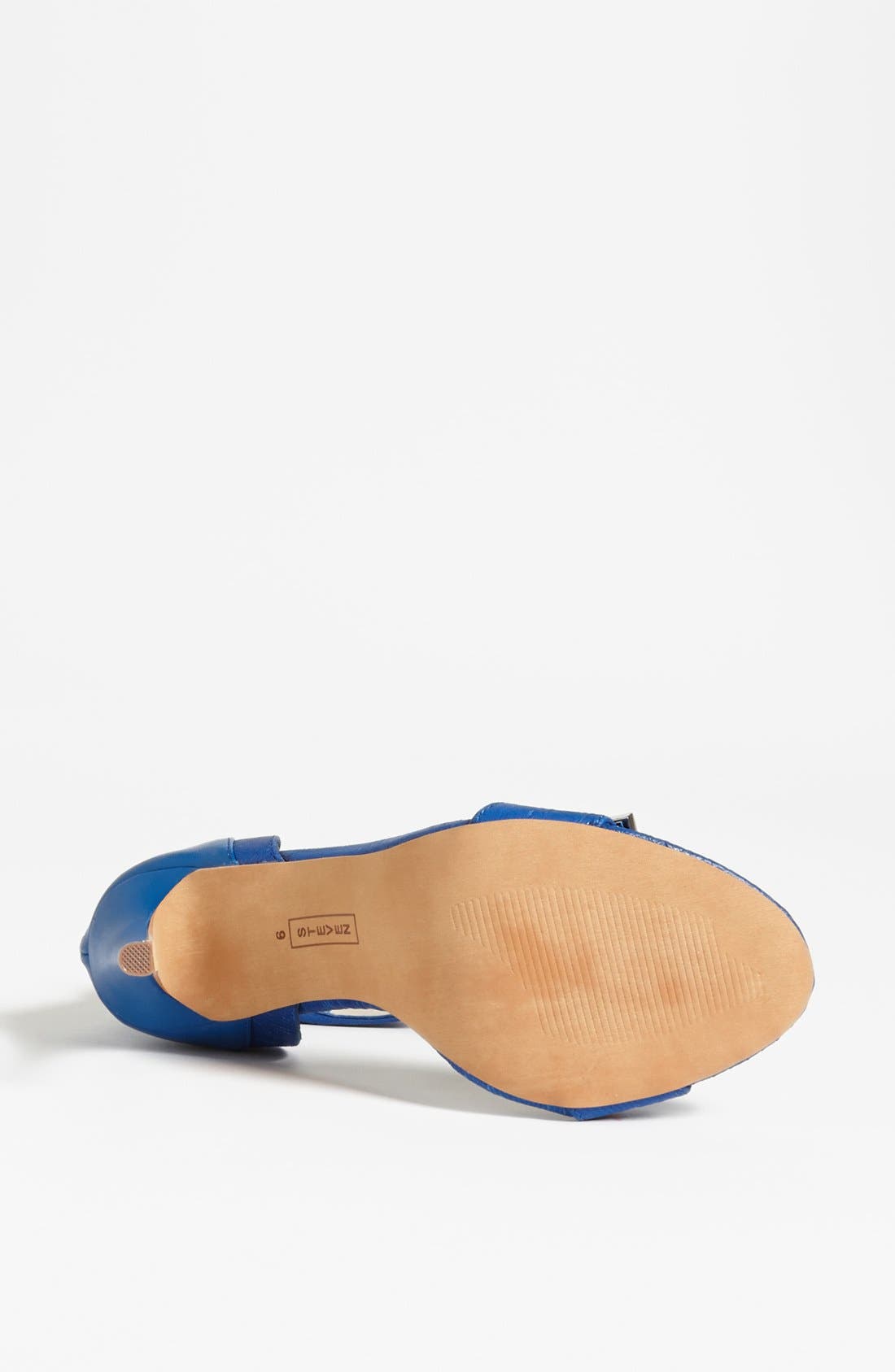Steven by Steve Madden 'Lipsrvce' Sandal, Alternate, color, BLUE NUBUCK