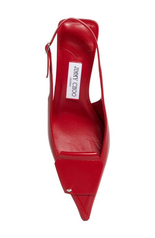 JIMMY CHOO JIMMY CHOO FRANCES POINTED TOE SLINGBACK PUMP