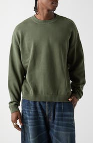 GUESS ORIGINALS Go Crewneck Jacquard Sweater