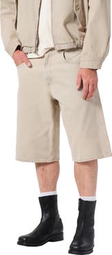 AGOLDE Fusion Slouchy Denim Skater Shorts