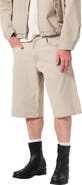 AGOLDE Fusion Slouchy Denim Skater Shorts