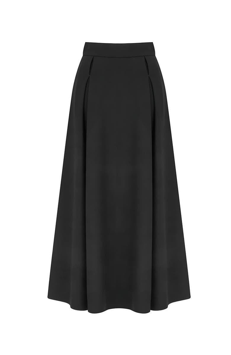 Nocturne Button Designed Midi Skirt, Alternate, color,