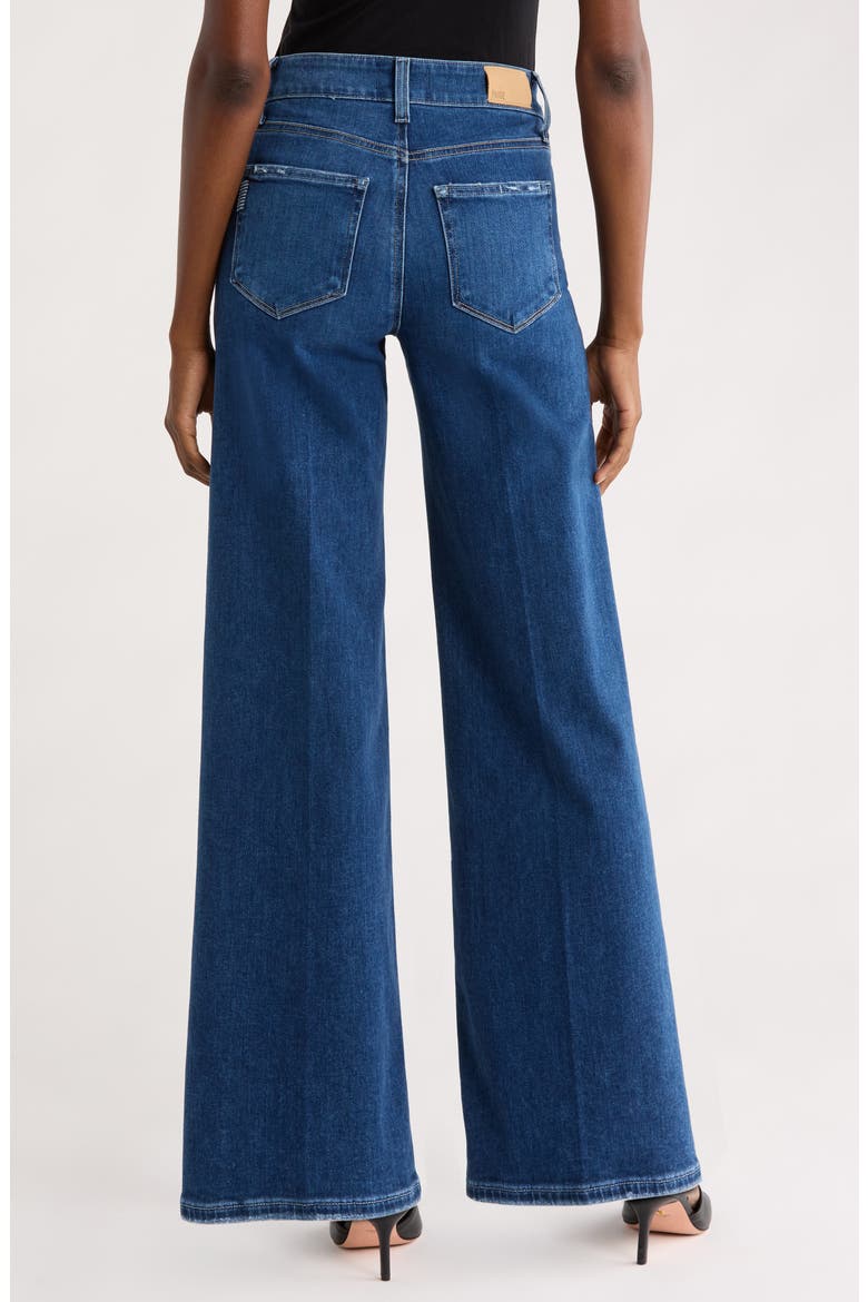 Anessa High Waist Wide Leg Jeans, Alternate, color, DRESDEN
