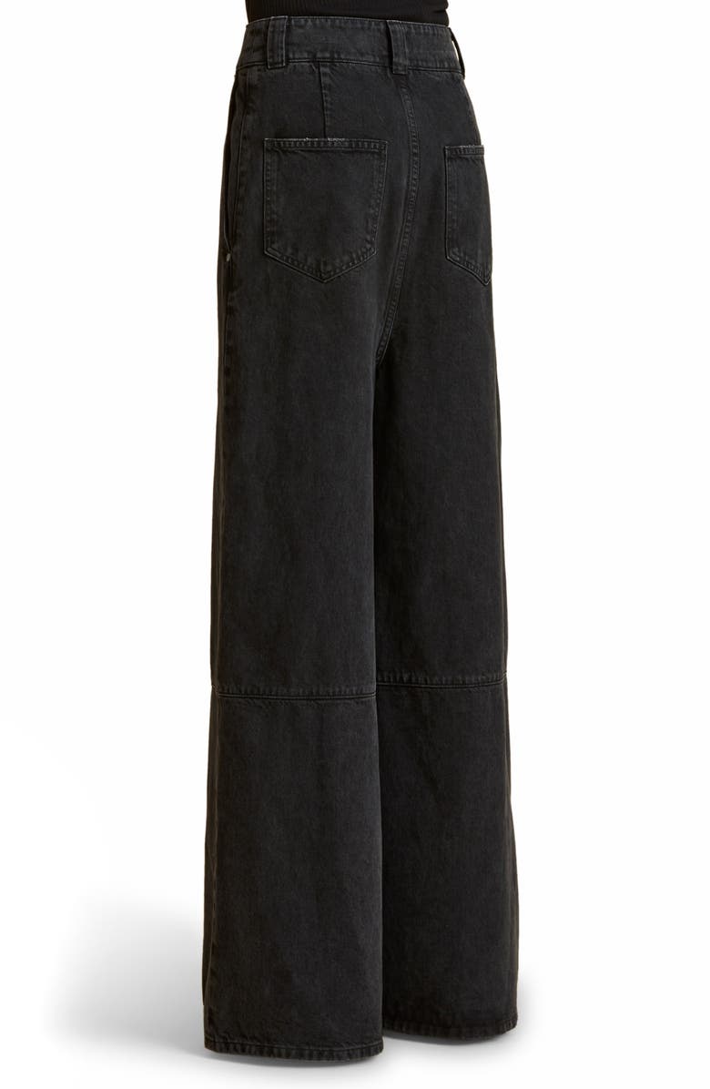 Khaite Isla Super Wide Leg Nonstretch Jeans, Alternate, color,