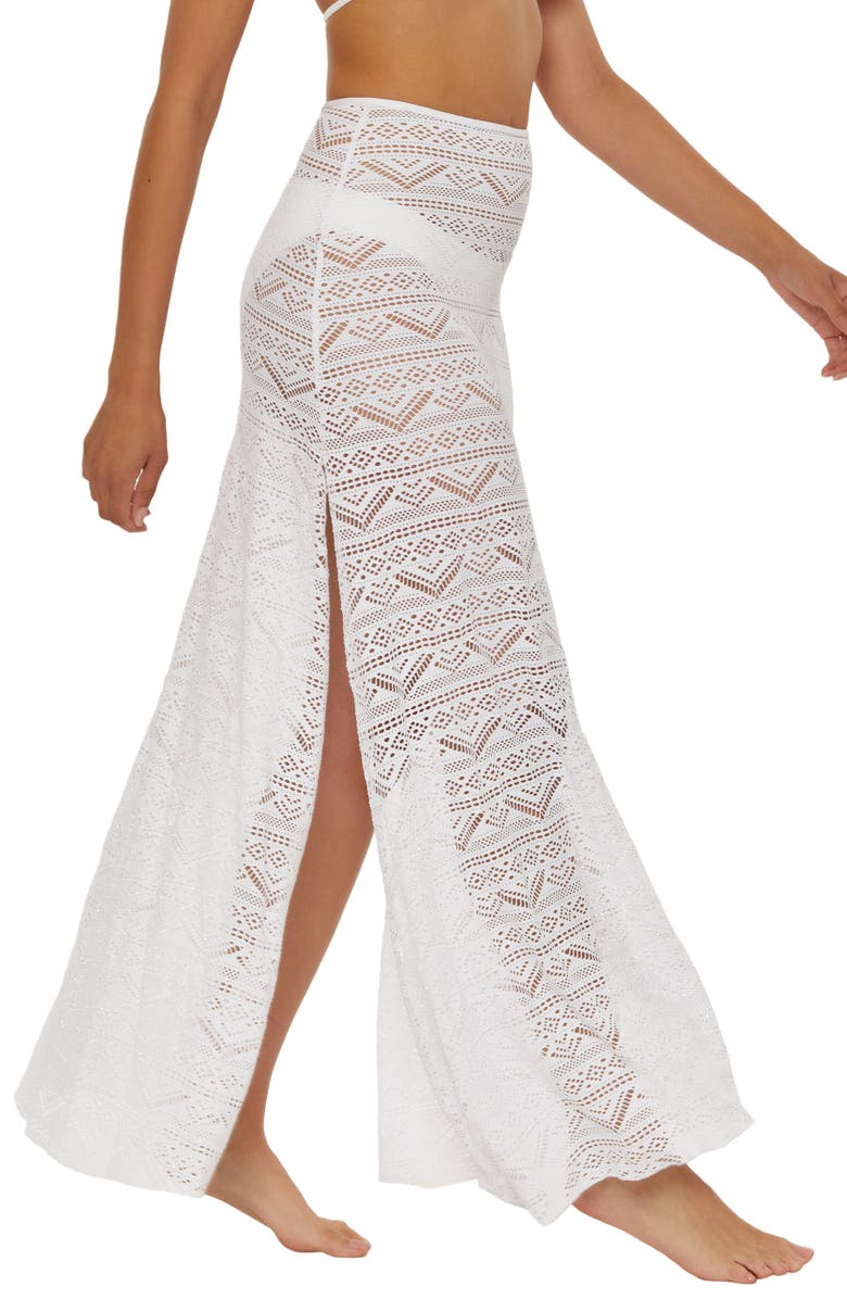 Becca Color Play Multifit Cover-Up Skirt, Alternate, color, White