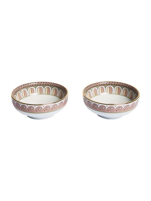 Snack Bowl Set Of 2 Napoli Dusty Pink