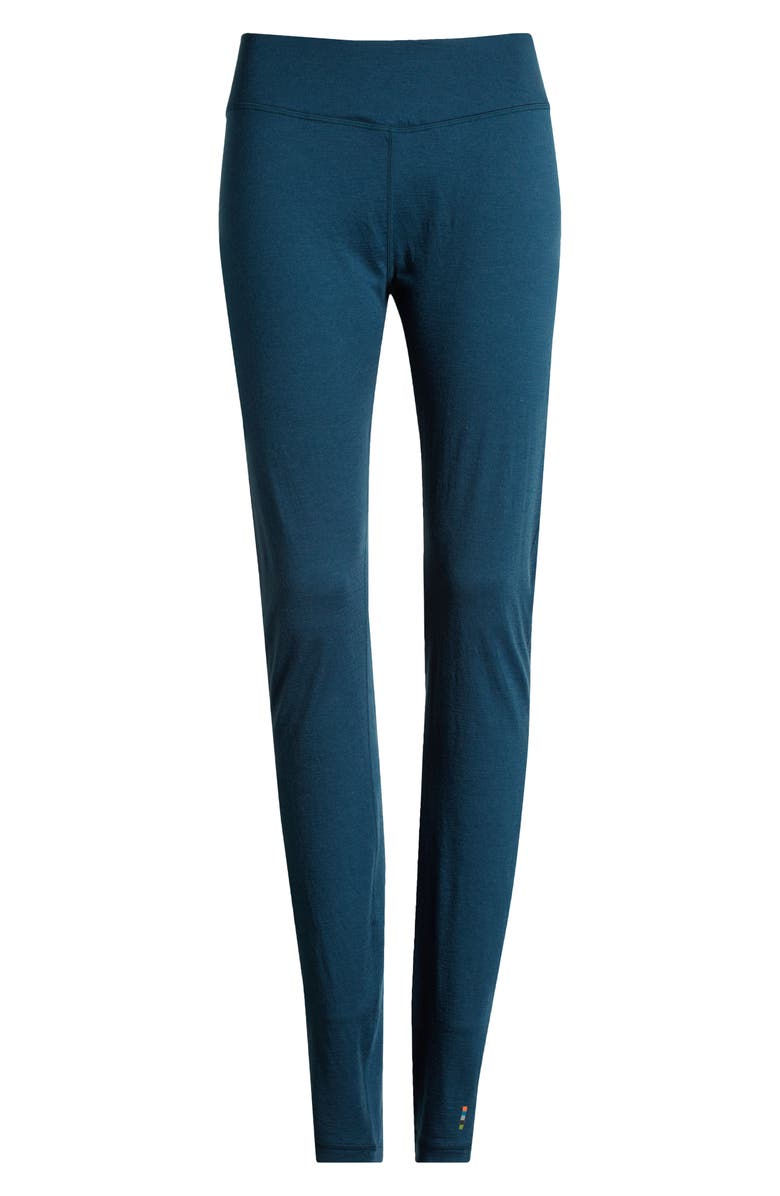 Smartwool Classic All-Season Merino Wool Blend Base Layer Bottoms, Alternate, color, 