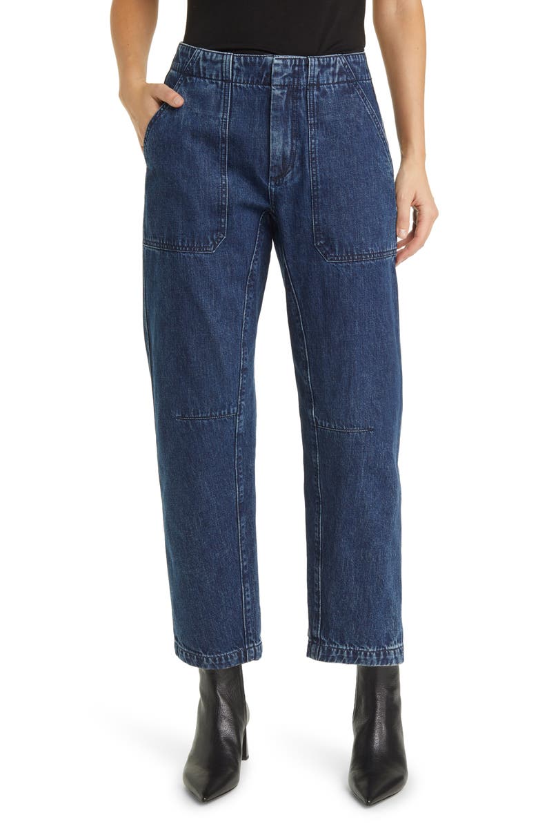 rag & bone Leyton High Rise Crop Jeans, Main, color, 