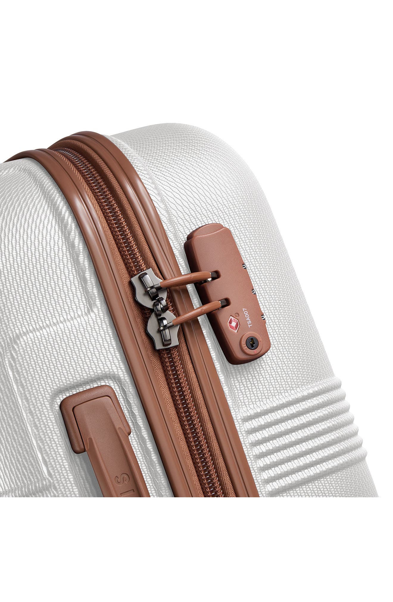 DELSEY Flanerie Hardside Carry-On Luggage, Alternate, color, Champagne