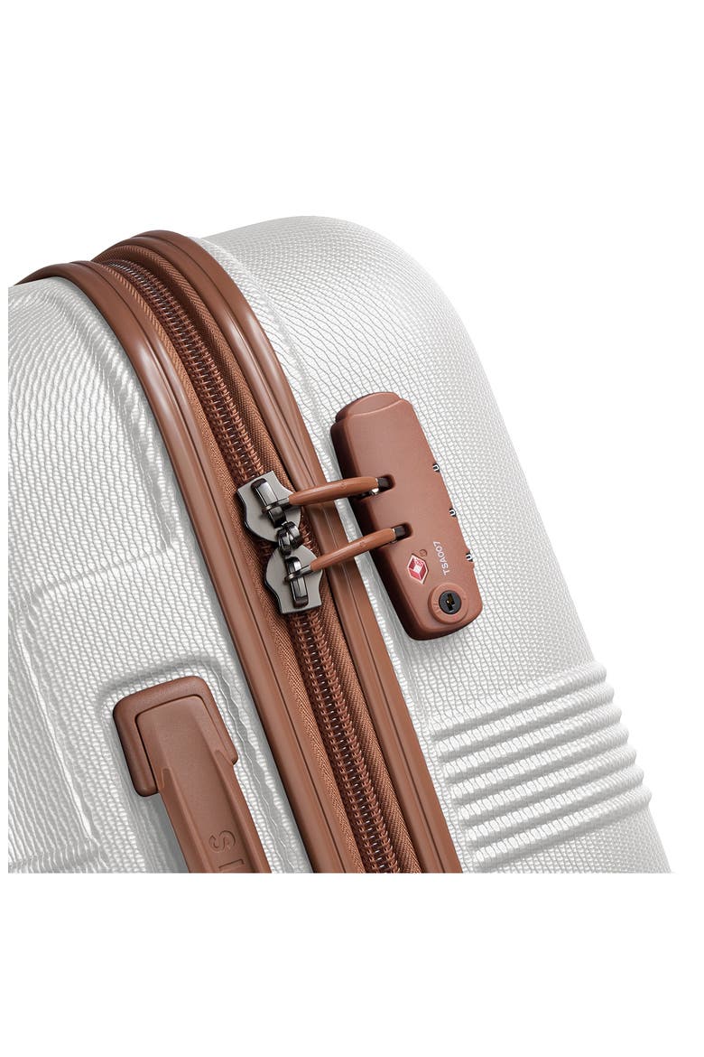 Flanerie Hardside Carry-On Luggage, Alternate, color, CHAMPAGNE