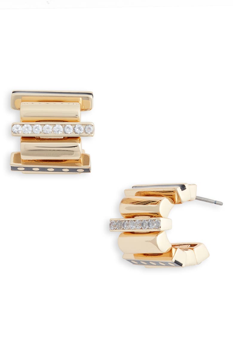 ROXANNE ASSOULIN Empire Hoop Earrings, Main, color,