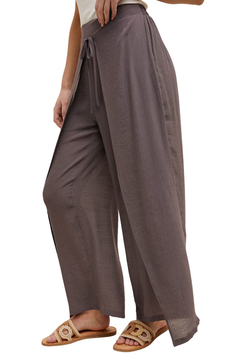 WISHLIST Tulip Drawstring Pants, Alternate, color, Midnight