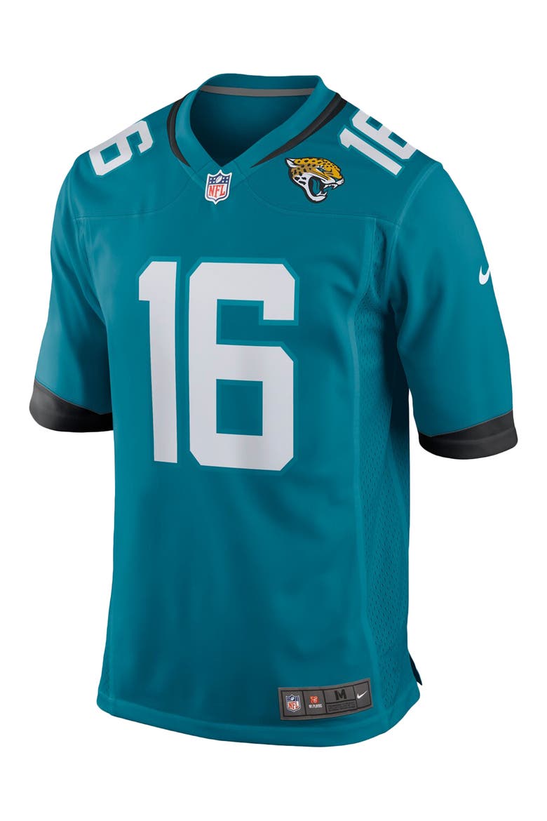 Men's Nike Trevor Lawrence Teal Jacksonville Jaguars Home Game Jersey, Main, color, TEAL