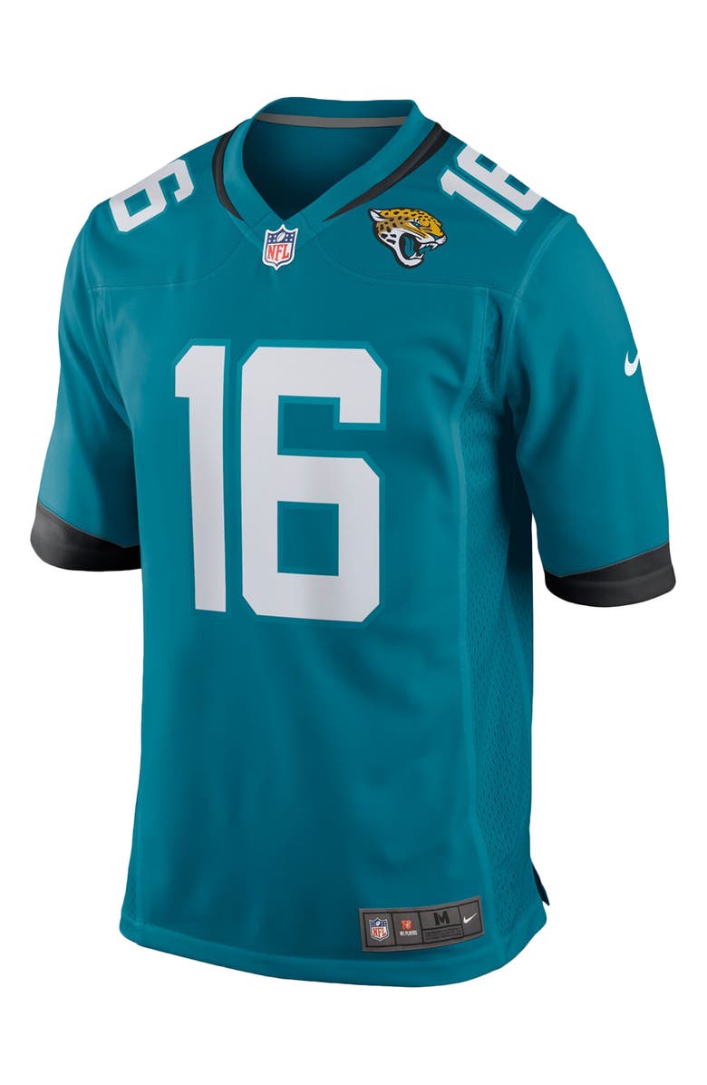 Nike Men's Nike Trevor Lawrence Teal Jacksonville Jaguars Home Game Jersey, Main, color, Teal