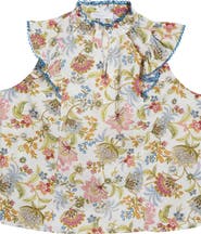 SUGARLIPS Pany Floral Print Top