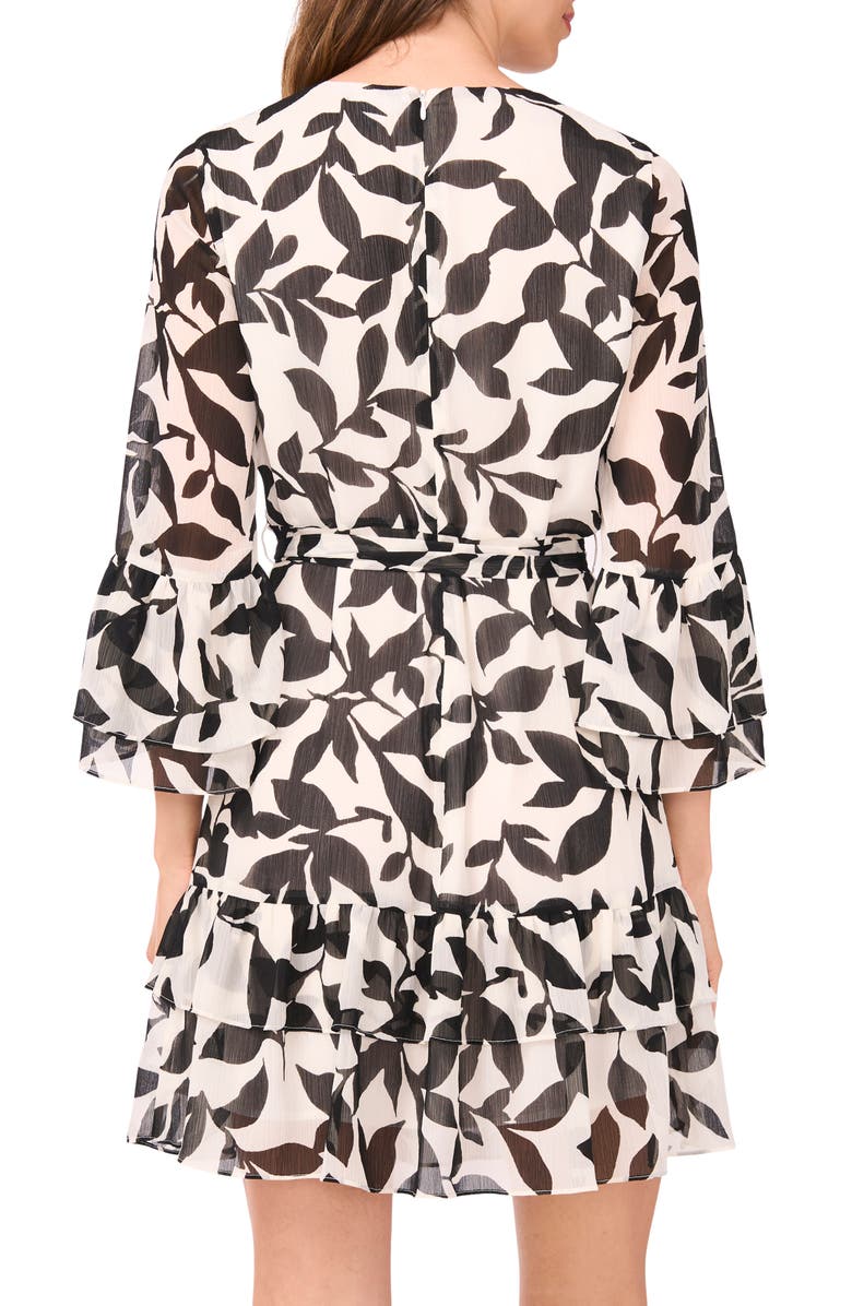 Halogen<sup>®</sup> Ruffle Minidress, Alternate, color, New Ivory