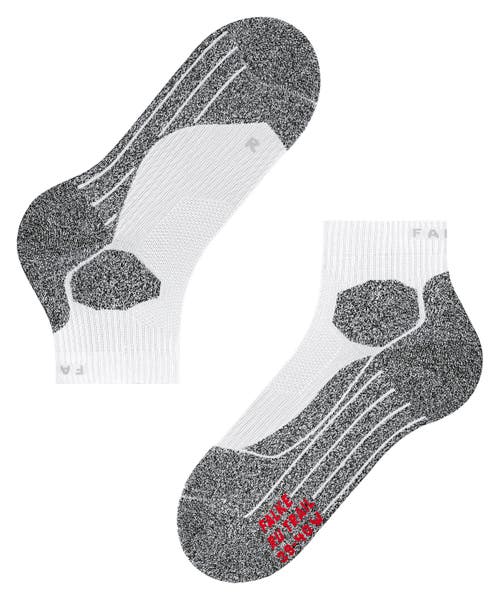 Falke Ru Trail Stabilizing Running Socks In White
