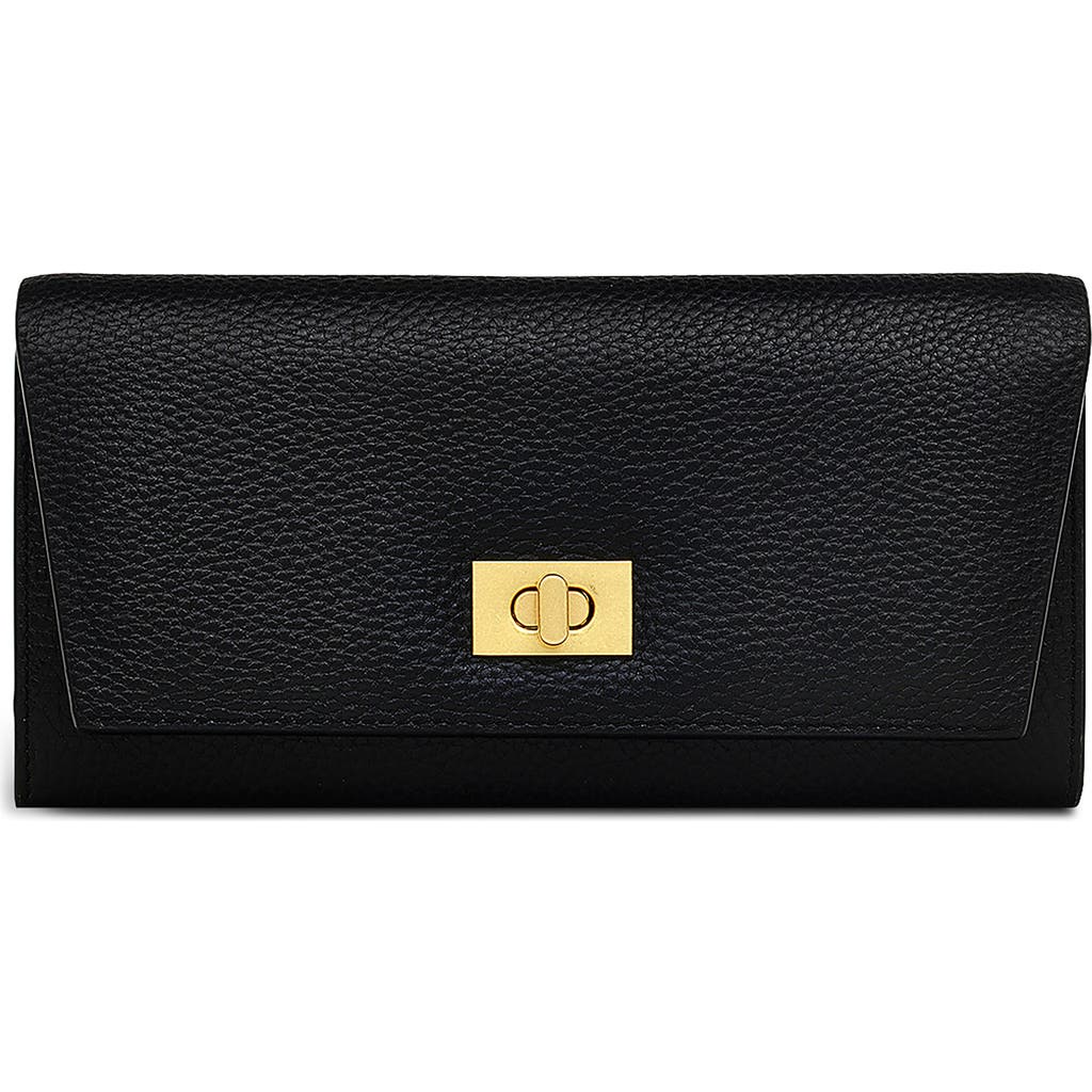 Radley Brooke Avenue Large Flapover Wallet In Black
