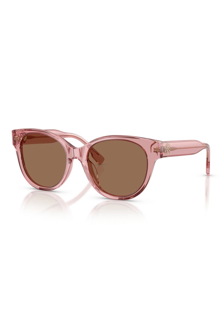 54mm Phantos Sunglasses, Alternate, color, TRANSPARENT LIGHT PINK