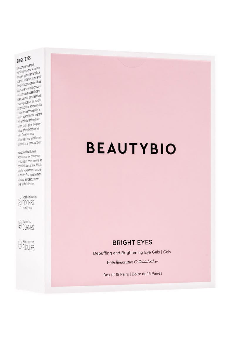 Bright Eyes Illuminating Colloidal Silver + Collagen Eye Patch, Alternate, color, NO COLOR