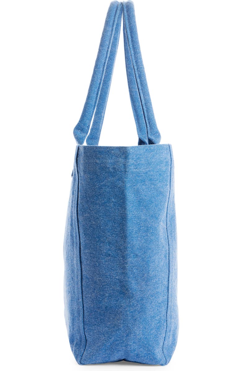 Isabel Marant Small Yenky Embroidered Logo Tote, Alternate, color,