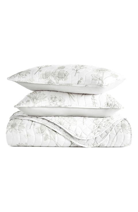 Pattern Reversible Quilt & Sham Set