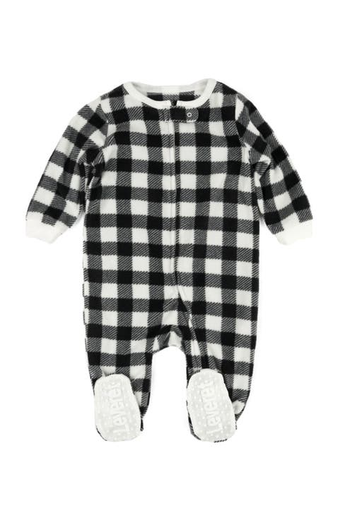 Kids Fleece Footed Printed Holiday Pajamas (Toddler, Little Kid & Big Kid)