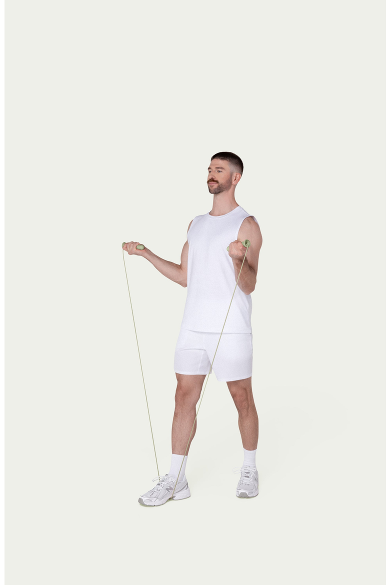 The Jump Rope, Alternate, color, Sage