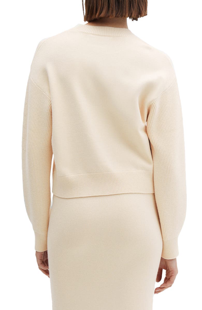 MANGO Drop Shoulder Sweater, Alternate, color, 
