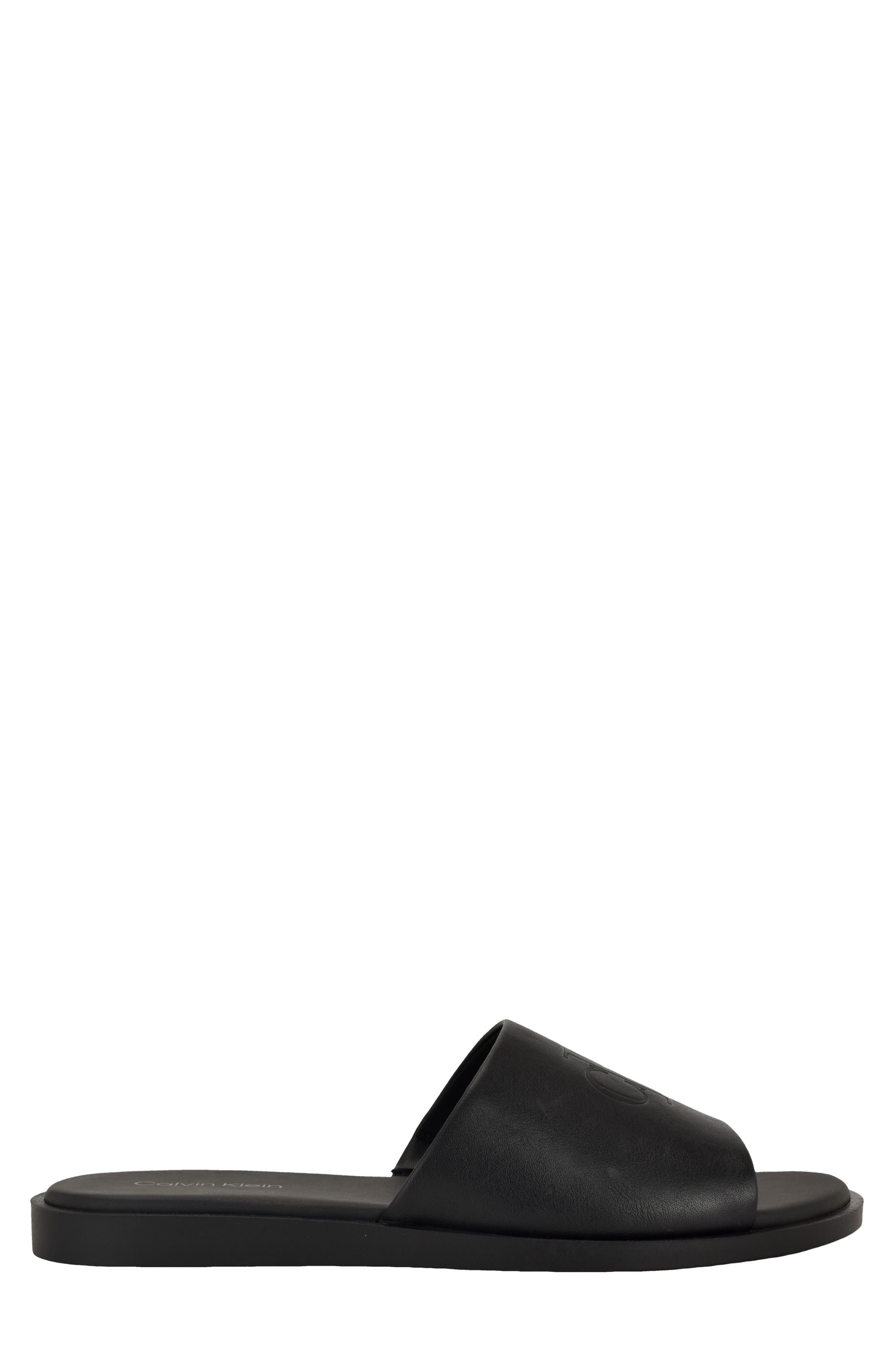 Calvin Klein Edenn Slide Sandal, Alternate, color, Black