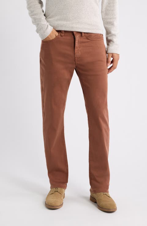 Charisma Relaxed Straight Leg Twill Pants