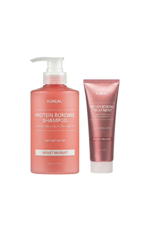 Protein Bonding Care Shampoo + Treatment Duo - Violet Muguet