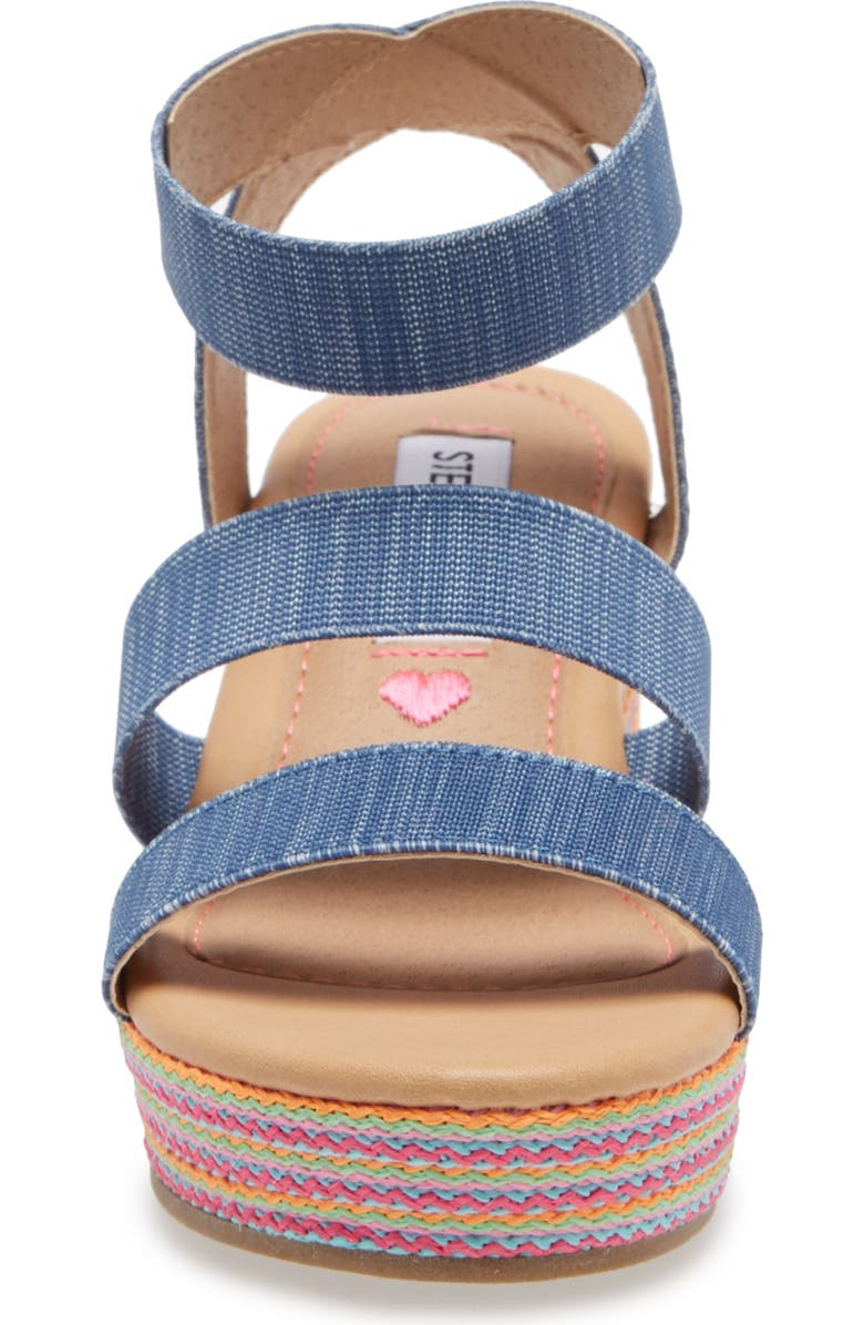 Steve Madden JBandi Wedge Sandal, Alternate, color,