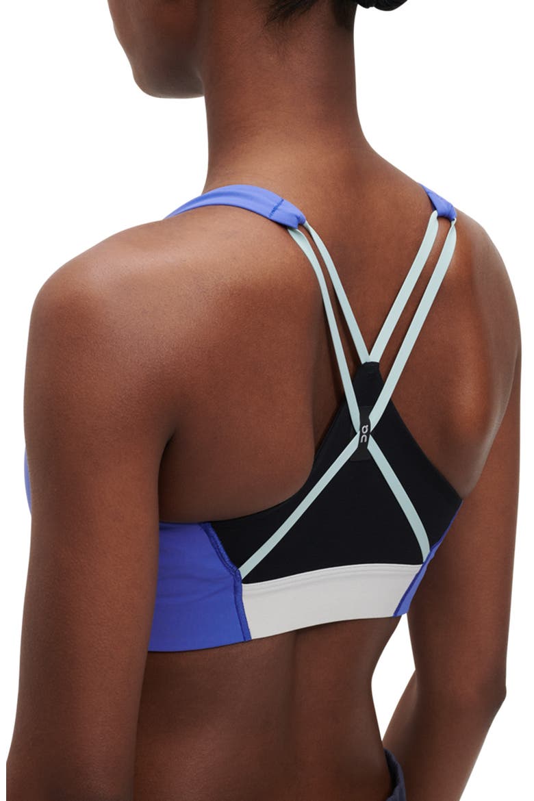 Active Sports Bra, Alternate, color, COBALT/ BLACK