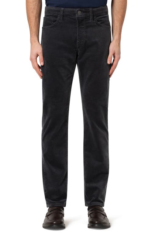 34 Heritage Courage Straight Leg Corduroy Pants in Charcoal Cord 