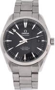 Pre-Owned Omega Seamaster Aqua Terra 150M Co-Axial Chronometer Automatic Watch Stainless Steel 39