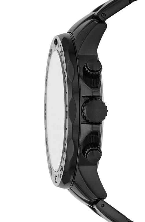 Fossil Men's Bannon Multifunction, Black-tone Stainless Steel Watch In Black