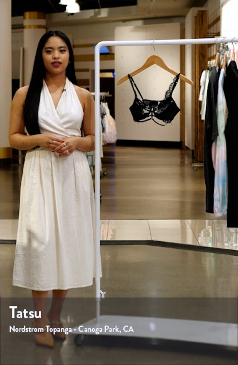 Iggy Strappy Lace Underwire Bra, sales video thumbnail