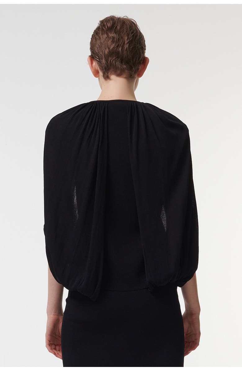 Leem Double-Hoop Knitted Top, Alternate, color, Black