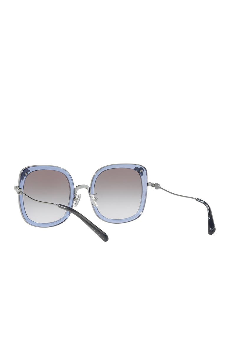 COACH 53mm Square Sunglasses, Alternate, color, 