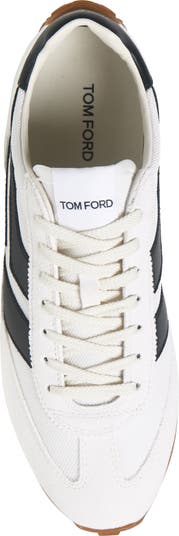 TOM FORD Mick Mixed Media Sneaker (Men) | Nordstrom