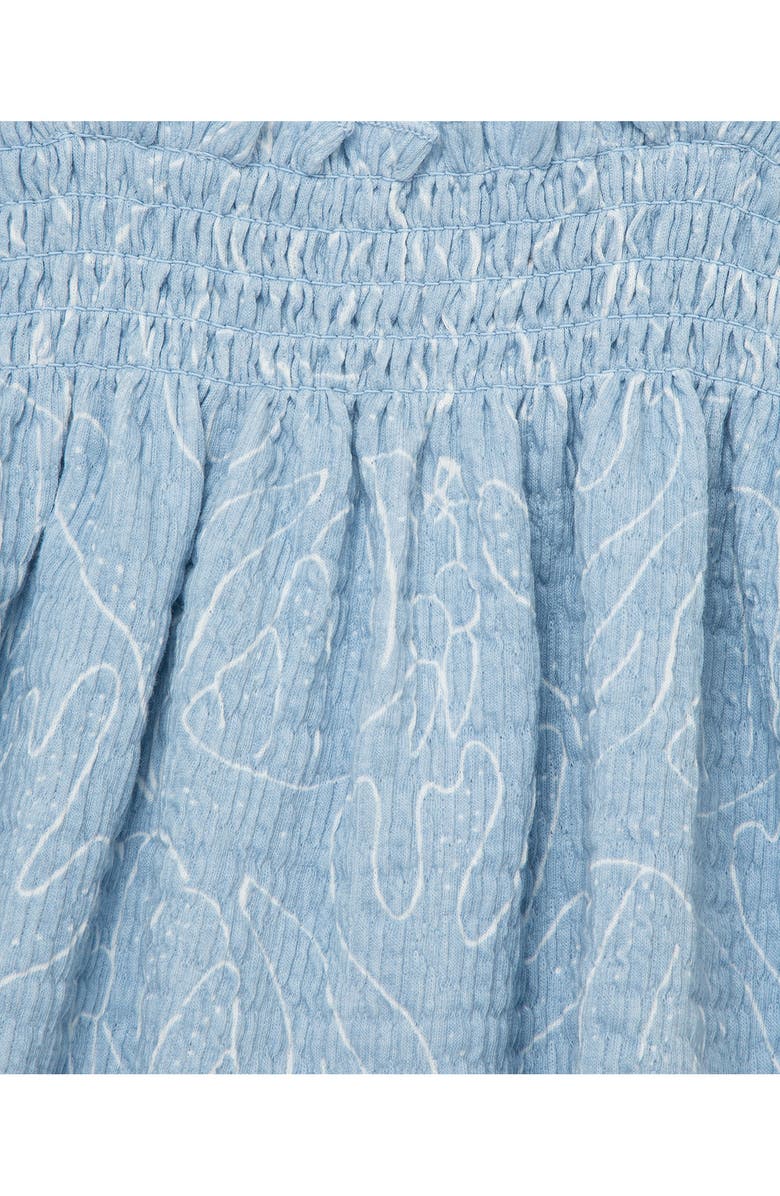 FOCUS Seaside Babydoll Tunic & Shorts Set, Alternate, color, Blue