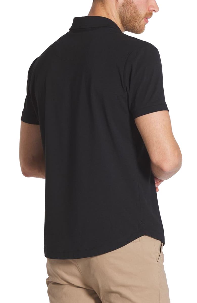 Cuts Trim Fit Cotton Blend Polo, Alternate, color, 