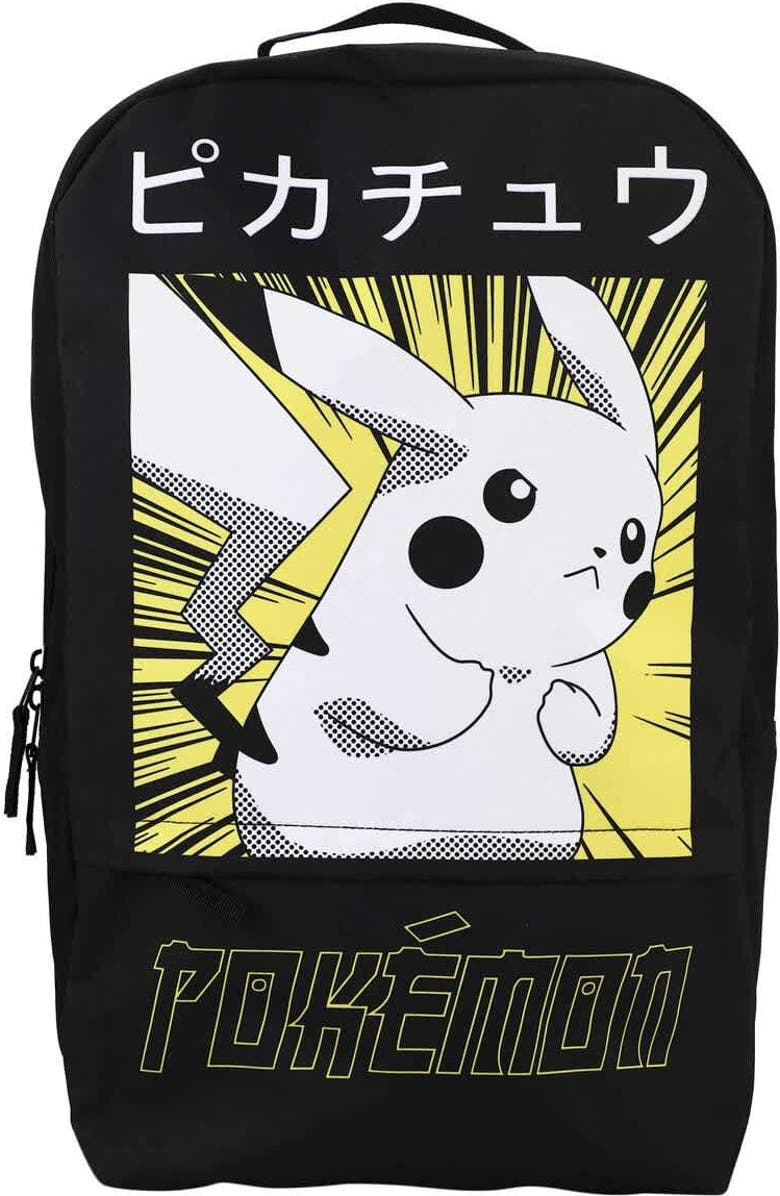 BIOWORLD Pokemon Backpack, Alternate, color, Black